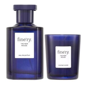 fine'ry. Full Size EDP + Mini Candle Gift Set - The New Rouge Set